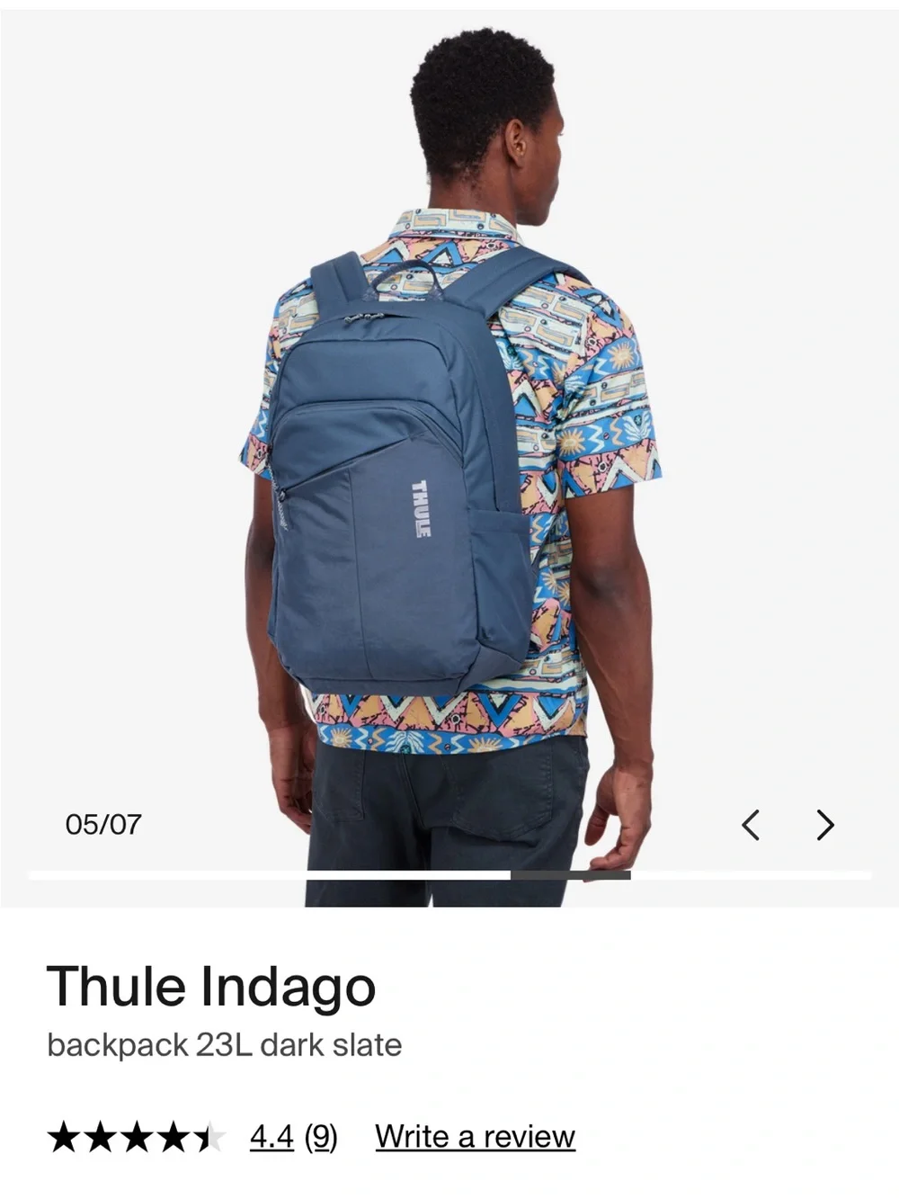 Thule Indago Backpack in Slate Blue